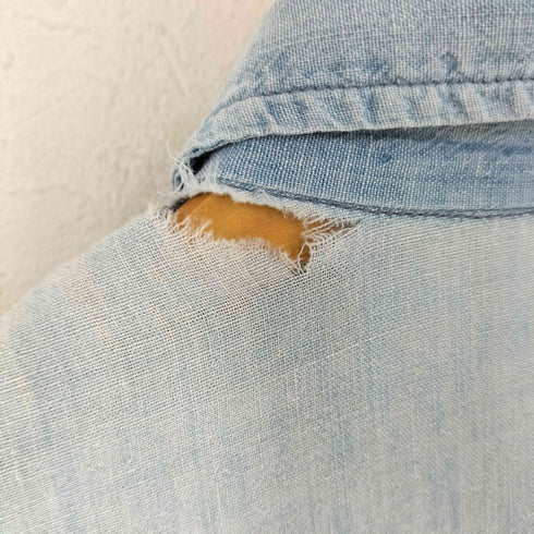 ユーエスネイビー U.S.NAVY シャンブレーシャツ メンズ