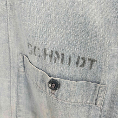 ユーエスネイビー U.S.NAVY シャンブレーシャツ メンズ