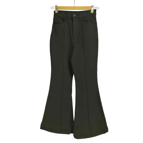スライ SLY CALL BLACK HW PINTUCK FLARE パンツ レディース 23
