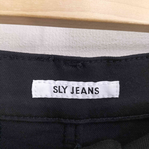 スライ SLY CALL BLACK HW PINTUCK FLARE パンツ レディース 23