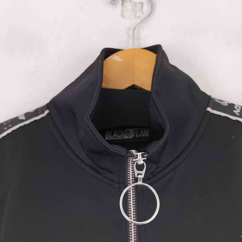 BLACK FLAME ダブルジップトラックジャケット メンズ JPN:L