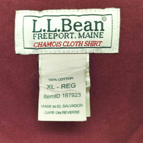 エルエルビーン L.L.Bean Chamois Cloth Shirt メンズ XL-REG