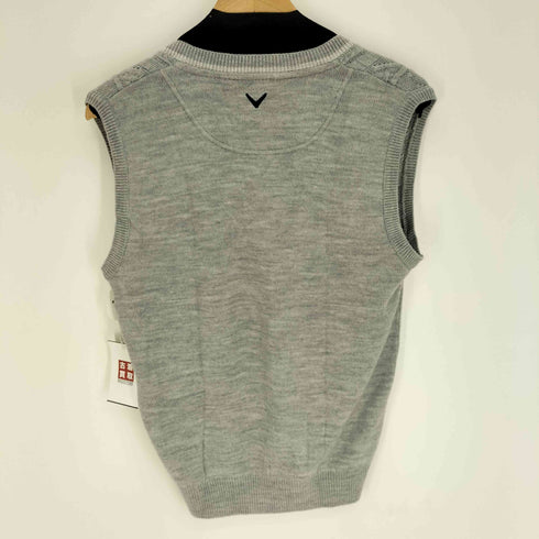 キャロウェイ Callaway 刺繍ロゴ ニットベスト メンズ M