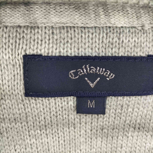キャロウェイ Callaway 刺繍ロゴ ニットベスト メンズ M