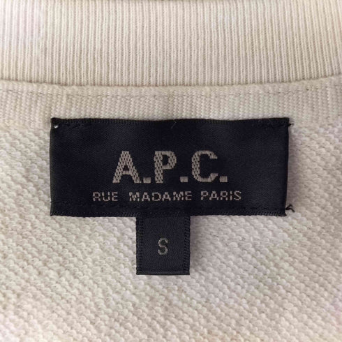 アーペーセー A.P.C. フロントプリント スウェット レディース JPN:S
