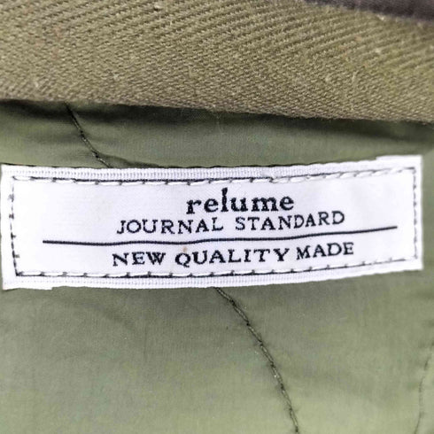 ジャーナルスタンダードレリューム JOURNAL STANDARD relume 20AW キルティング ブルゾン レディース FREE
