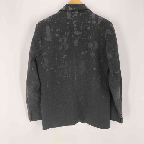 総柄ウールテーラードジャケット メンズ JPN:L