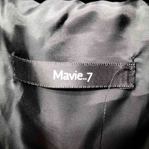 Mavie..7 24AW ショート丈 フェイク ダウン ジャケット レディース FREE