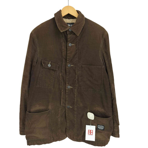 ステューシー Stussy 00S AUTHENTIC GEAR 細畝コーデュロイ カバーオール 裏地ボア メンズ import:S
