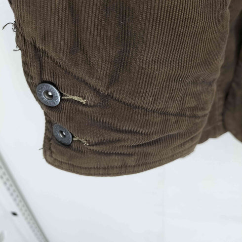 ステューシー Stussy 00S AUTHENTIC GEAR 細畝コーデュロイ カバーオール 裏地ボア メンズ import:S