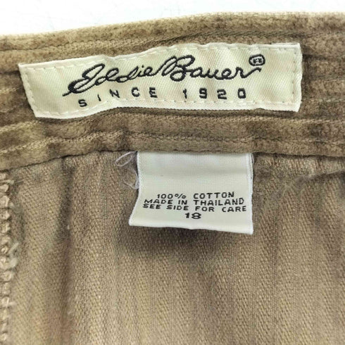 エディーバウアー Eddie Bauer 太畝 コーデュロイ 2タックコーデュロイパンツ メンズ 18