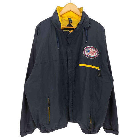 ダンブルック Dunbrooke 90S ジップアップ ナイロン ジャケット メンズ import:XXL