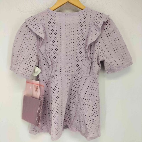 CELFOR コットンエンブロイダリーブラウス レディース 36