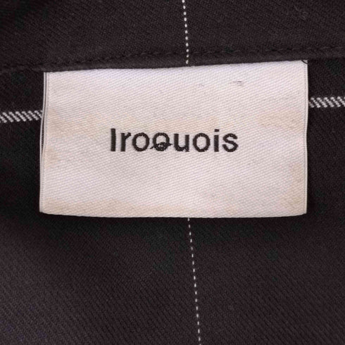 イロコイ Iroquois エンボスチェックシャツ メンズ JPN:2