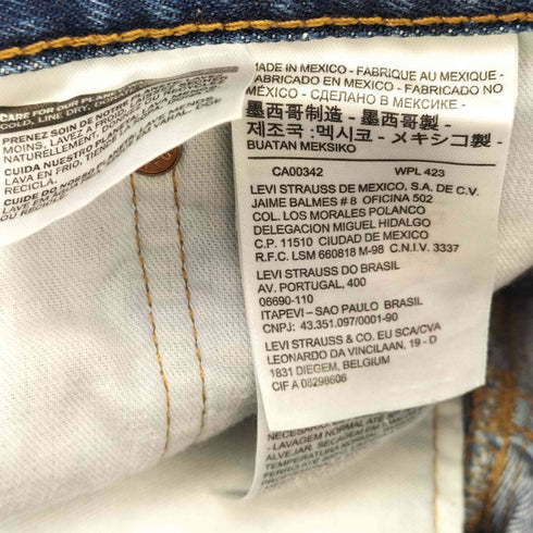リーバイス Levis 501 ORIGINAL FIT 00501-0193 Medium Stonewash メンズ W36
