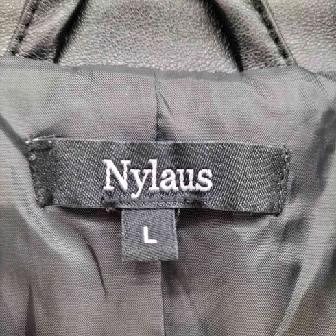 ナイラス NYLAUS フェイクレザー ジャケット メンズ JPN:L