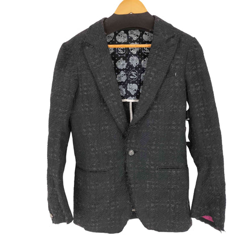 フランシストモークス FranCisT_MOR.K.S スカルデザイン ウールテーラードジャケット メンズ JPN:2