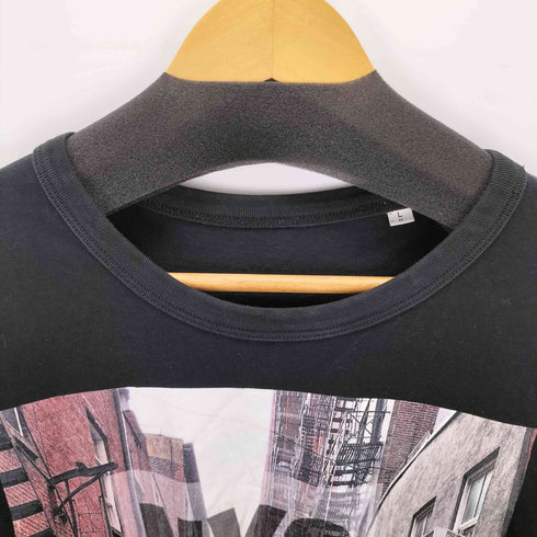 NO COMMENT PARIS プリントクルーネックTシャツ メンズ import:L