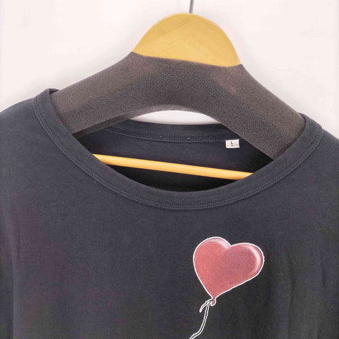 NO COMMENT PARIS プリントクルーネックTシャツ メンズ import:L