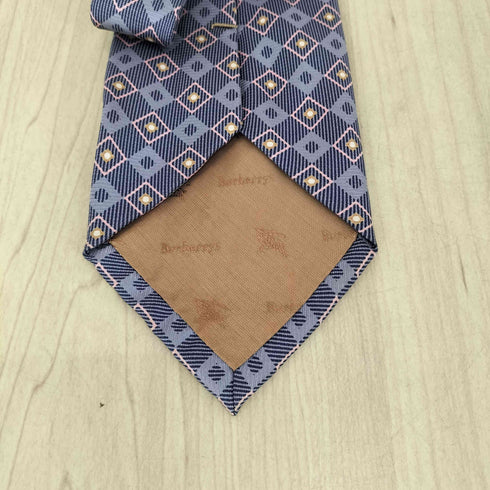 バーバリーズ BURBERRYS ダイヤモンドデザインシルクネクタイ メンズ