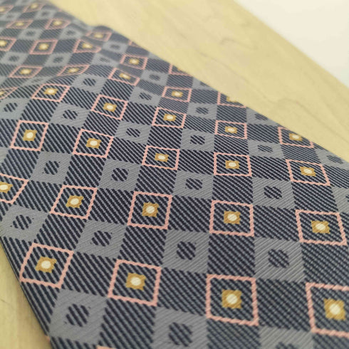 バーバリーズ BURBERRYS ダイヤモンドデザインシルクネクタイ メンズ