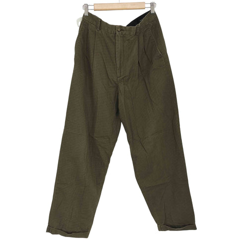 クレイボーン Claiborne モールスキン 2タックスラックス メンズ 34W