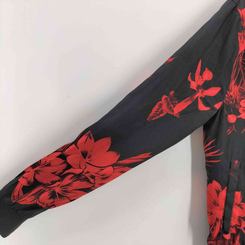 ザラ ZARA ボタニカルライトブルゾン メンズ import:M