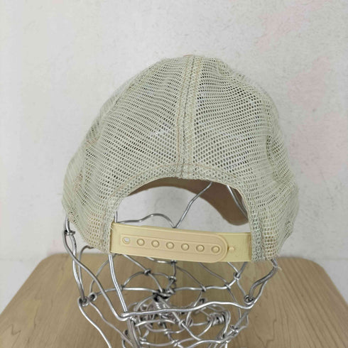 NATURALBLOOD ワッペンデザインダメージメッシュキャップ メンズ