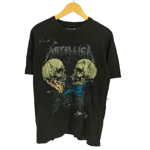 両面プリント クルーネック Tシャツ メンズ import:M