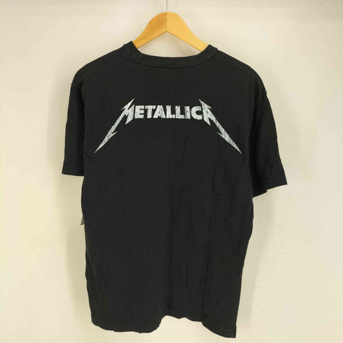 両面プリント クルーネック Tシャツ メンズ import:M