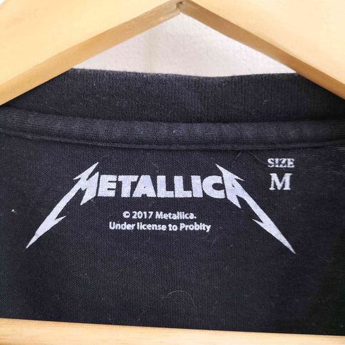 両面プリント クルーネック Tシャツ メンズ import:M