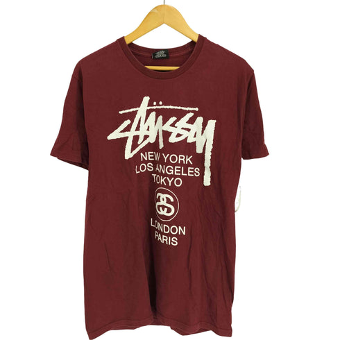ステューシー Stussy WORLD TOUR TEE メンズ import:M