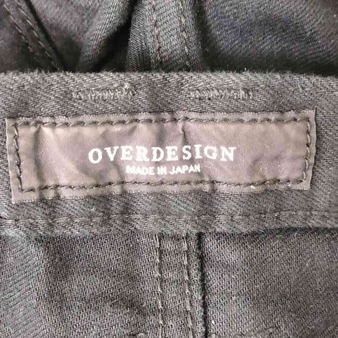 OVERDESIGN ダメージ加工スキニーデニムパンツ メンズ W32