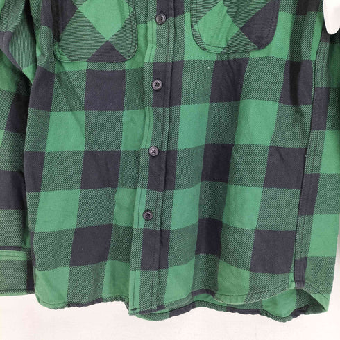 アヴィレックス AVIREX チェック ネルシャツ メンズ import:S