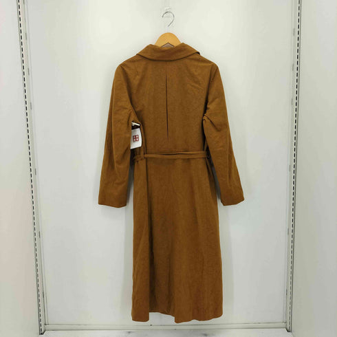 ニジュウサンク 23区 花柄 スエード チェスターコート レディース 46