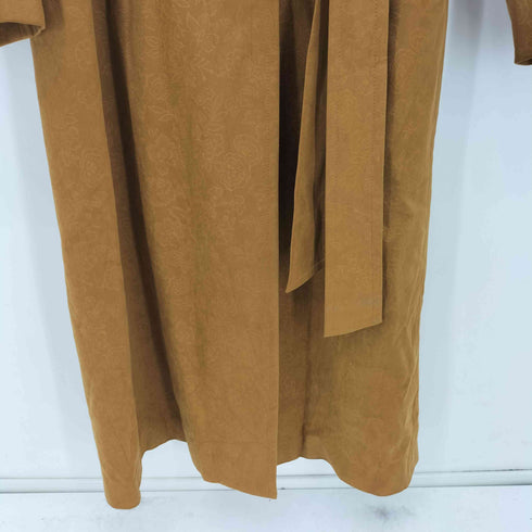 ニジュウサンク 23区 花柄 スエード チェスターコート レディース 46