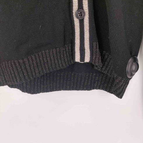 ロエン Roen スカルデザインウールニットカーディガン Y2K メンズ JPN:46