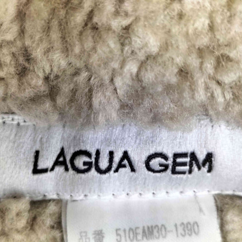 ラグアジェム LAGUA GEM フェイクムートンジャケット レディース FREE