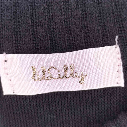 リルリリー lilLilly ドッキング2Wayリブトップス レディース FREE