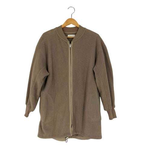 マカフィー MACPHEE ポリエステル レーヨン ロングブルゾン レディース JPN:36