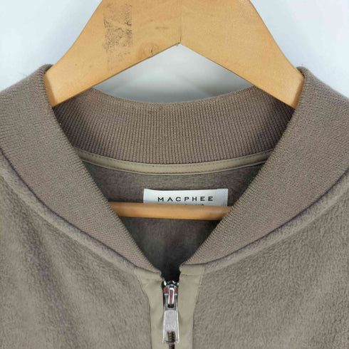マカフィー MACPHEE ポリエステル レーヨン ロングブルゾン レディース JPN:36