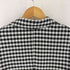 ザラ ZARA GINGHAM BLAZER ショート丈ギンガムチェックジャケット レディース import:XS