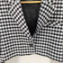 ザラ ZARA GINGHAM BLAZER ショート丈ギンガムチェックジャケット レディース import:XS
