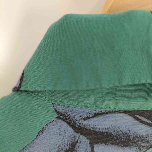 ヒステリックグラマー HYSTERIC GLAMOUR 21SS MONDO VISION柄 アロハシャツ メンズ JPN:L