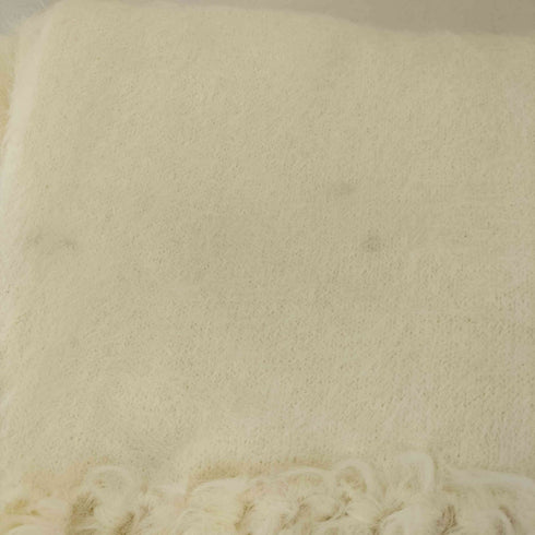 エピヌ epine mohair fringe muffler レディース