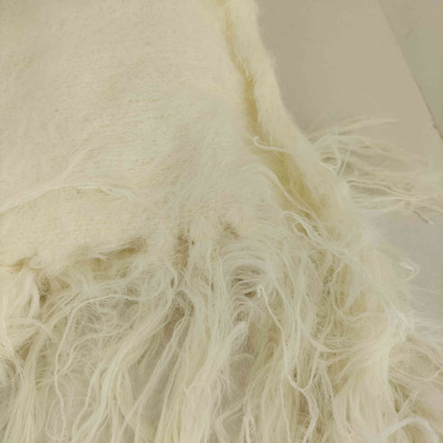 エピヌ epine mohair fringe muffler レディース