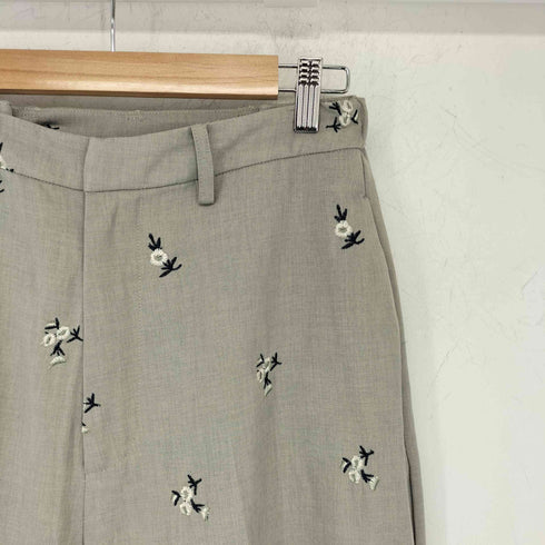 シーナリー SHENERY 刺繍スラックス レディース JPN:38