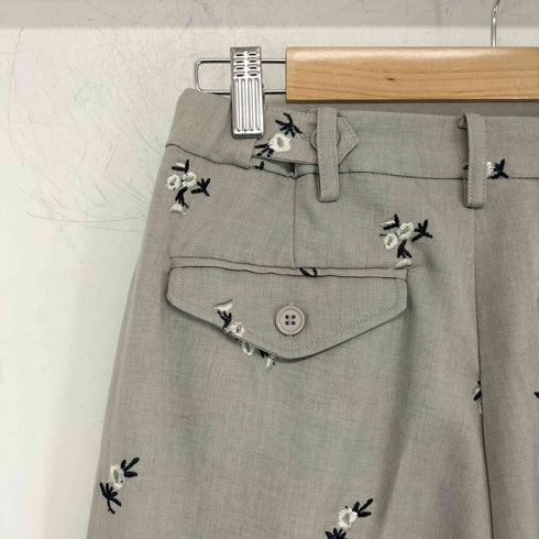 シーナリー SHENERY 刺繍スラックス レディース JPN:38