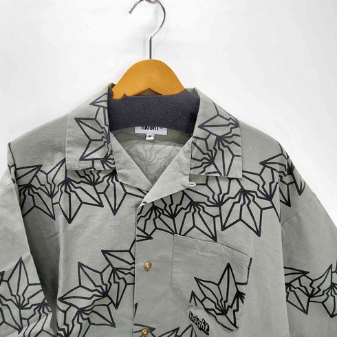 HAIGHT 23SS BAKIBAKI OPEN COLLAR SHIRT バキバキ オープンカラー S/S シャツ 総柄 コラボ メンズ JPN:M