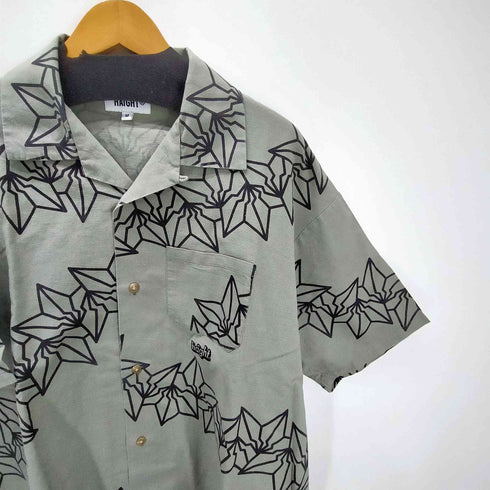 HAIGHT 23SS BAKIBAKI OPEN COLLAR SHIRT バキバキ オープンカラー S/S シャツ 総柄 コラボ メンズ JPN:M